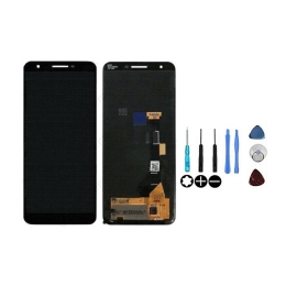 Google Original Ecran LCD & Vitre tactile Noir sans châssis Pour