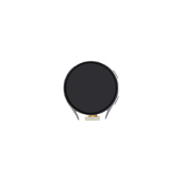 Samsung Original Ecran LCD et Vitre Tactile Argent pour Samsung Galaxy Watch 6 LTE (44mm) (R945) GH97-28838C