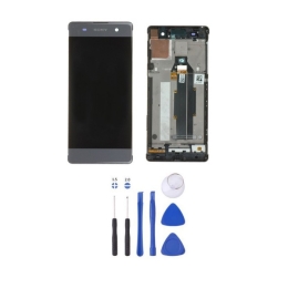 Sony Original Ecran LCD & Vitre tactile Noir Assemblés Sur Châssis Pour