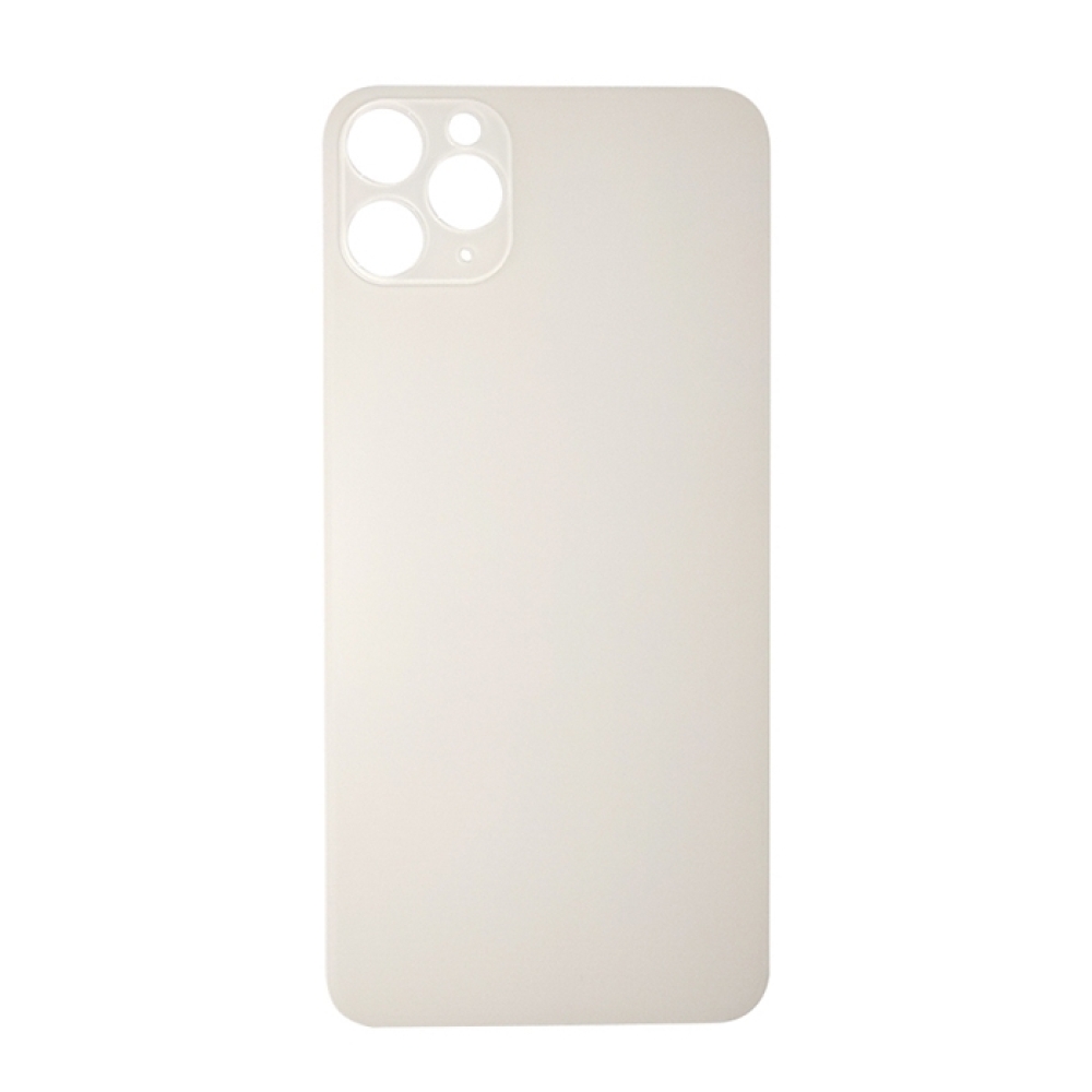 Vitre Arrière Blanc Version Large HOLE Pour iPhone 11 Pro Max A2161 A2218  A2220