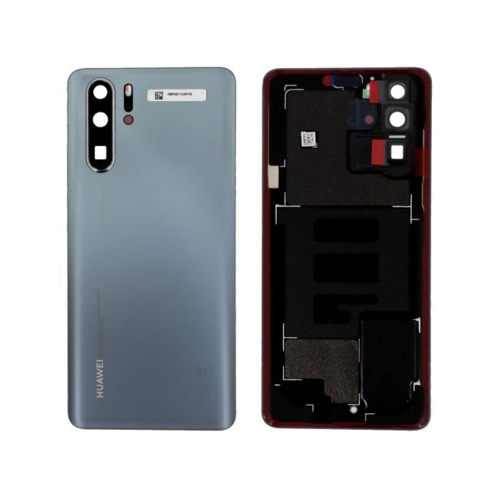 Vitre arrière capot cache Batterie Noir pour Huawei P30 avec