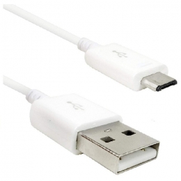 Samsung Original Câble Micro USB EP-DG925 Blanc Pour