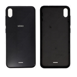 Wiko Original Cache Batterie Vitre Arrière Noir Pour