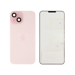 Apple iPhone Original Cache Batterie et Vitre Tactile Rose Pour Apple iPhone 15
