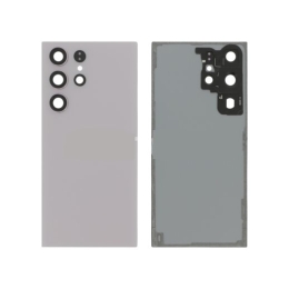 Samsung Cache Batterie Vitre Arrière Lavende Pour Samsung Galaxy S23 Ultra (S918B) (Sans logo)
