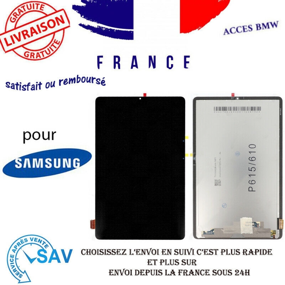 Originale Ecran LCD Complet Pour Samsung Galaxy Tab S6 Lite (P610) Sans  châssis