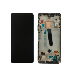 Xiaomi Ecran LCD et Vitre Tactile avec Châssis Blanc Arctique pour Xiaomi Poco F3