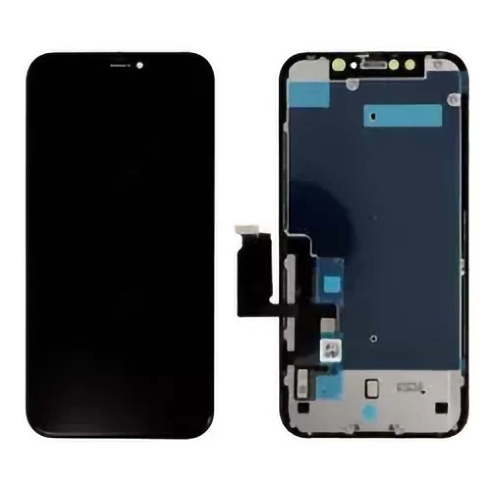 Ecran LCD & Vitre tactile TFT Noir Assemblés Sans Châssis Pour Apple iPhone  XR (A1984, A2105, A2106, A2107, A2108)