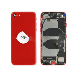 Apple iPhone Original Cache Batterie et Vitre Tactile Grade B avec petites pièces Rouge Pulled Reconditionné pour Apple iPhone SE (2022)