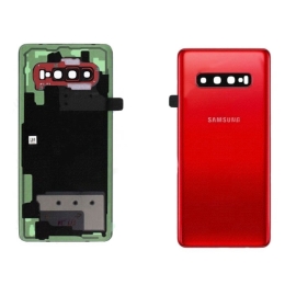 Samsung Originale  Cache Batterie Vitre Arrière Rouge Pour