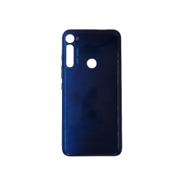 Motorola Vitre Arrière Back Cover Bleu Pour Motorola One Fusion Plus