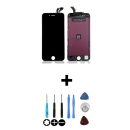 Apple Ecran LCD Vitre Tactile Noir Pour iPhone 6 A1549 / A1586 / A1589