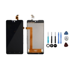 Wiko Ecran LCD & Vitre tactile Noir sans châssis Pour