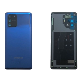 Samsung Originale Cache Batterie Vitre Arrière Bleue Pour