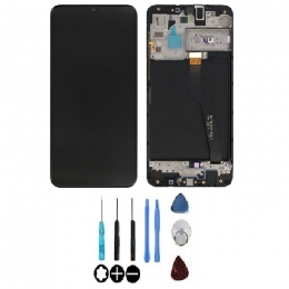Samsung Original Ecran LCD & Vitre tactile Noir Assemblés Sur Châssis Pour