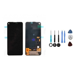 Google Original Ecran LCD & Vitre tactile Noir sans châssis Pour