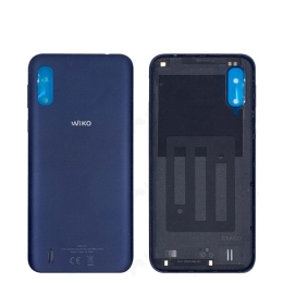 Wiko Originale Cache Batterie Vitre Arrière Bleu Pour