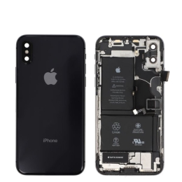 Apple iPhone Original Châssis Complet Noir avec Batterie / Caméra Arrière Pour