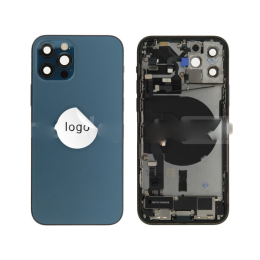 Apple iPhone Original Cache Batterie et Vitre Tactile Grade C avec petites pièces Bleu Pulled Reconditionné pour Apple iPhone 12 Pro