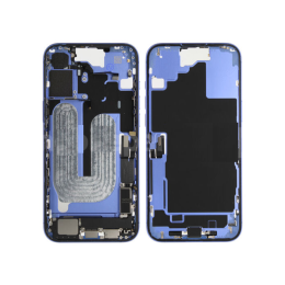 Apple iPhone Original Châssis central Grade B Bleu Pulled Reconditionné pour Apple iPhone 16 Plus