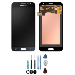 Samsung Original Ecran LCD & Vitre tactile Noir  Assemblés Sans  Châssis Pour  Samsung Galaxy  J3 2016 (J320F)