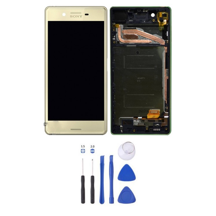 ECRAN COMPLET LCD ET TACTILE POUR SONY XPERIA X F5122-F5121 NOIR