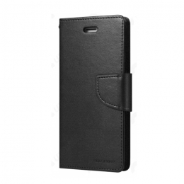 Apple iPhone Etui BRAVO DIARY Noir Pour