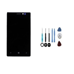 Nokia Ecran LCD & Vitre tactile Noir Assemblés Sans Châssis Pour