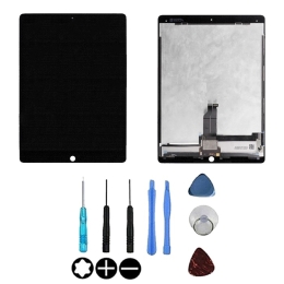 Apple iPad Ecran Complet LCD + Vitre Tactile Noir Pour