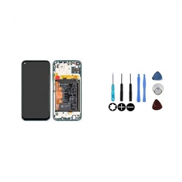 Huawei Original Ecran LCD & Vitre tactile Vert Assemblés Sur Châssis Et Batterie Pour