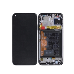 Huawei Original Ecran LCD & Vitre tactile Noir Assemblés Sur Châssis Et Batterie Pour
