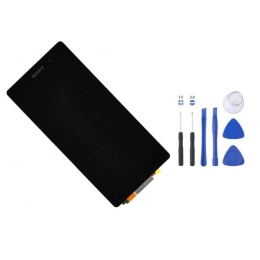 Sony Ecran LCD & Vitre tactile Noir Sans Châssis Pour