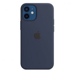Apple Etui Coque Silicone MagSafe Navy Pour