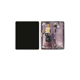 Samsung Original Ecran LCD et Vitre Tactile Bordeaux pour Samsung Galaxy Z Fold4 5G F936 GH82-29461D GH82-29462D