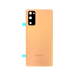 Samsung Originale Cache Batterie Vitre Arrière Orange Pour