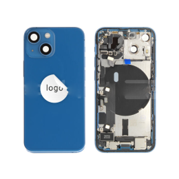 Apple iPhone Original Cache Batterie et Vitre Tactile Grade C avec petites pièces Bleu Pulled Reconditionné pour Apple iPhone 13 mini