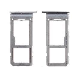 Samsung Tiroir Carte Sim Caddy Sim Tray Support Carte Sim Noir Carbone Pour