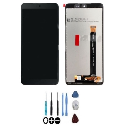 Samsung Original Ecran LCD & Vitre tactile Noir Assemblés Sans Châssis Pour