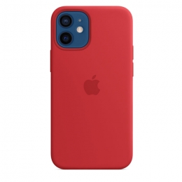 Apple iPhone Etui Coque Silicone MagSafe Rouge Pour