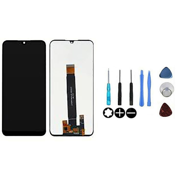 Écran Wiko Pulp Fab 4G Noir Vitre Tactile + LCD
