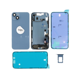 Apple iPhone Original Cache Batterie et Vitre Tactile Grade B avec petites pièces Bleu Pulled Reconditionné pour Apple iPhone 14 Plus