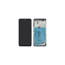 Motorola Original Ecran LCD et Vitre Tactile Complet Noir pour Motorola Moto E32s
