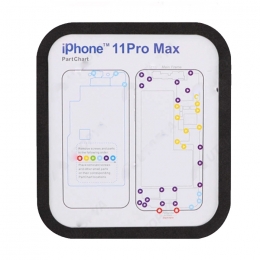 Outils Pour iPhone 6-11 Pro Max Guides de Démontages Magnétiques