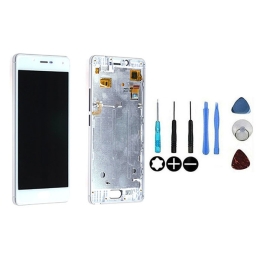 Wiko Original Ecran LCD & Vitre tactile Blanc Sur Châssis Pour