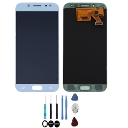 Samsung Ecran LCD & Vitre tactile Argent Assemblés Sans Châssis Pour
