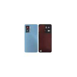 Oppo Cache Batterie Vitre Arrière Premium Bleu Ocean pour OPPO A77 5G