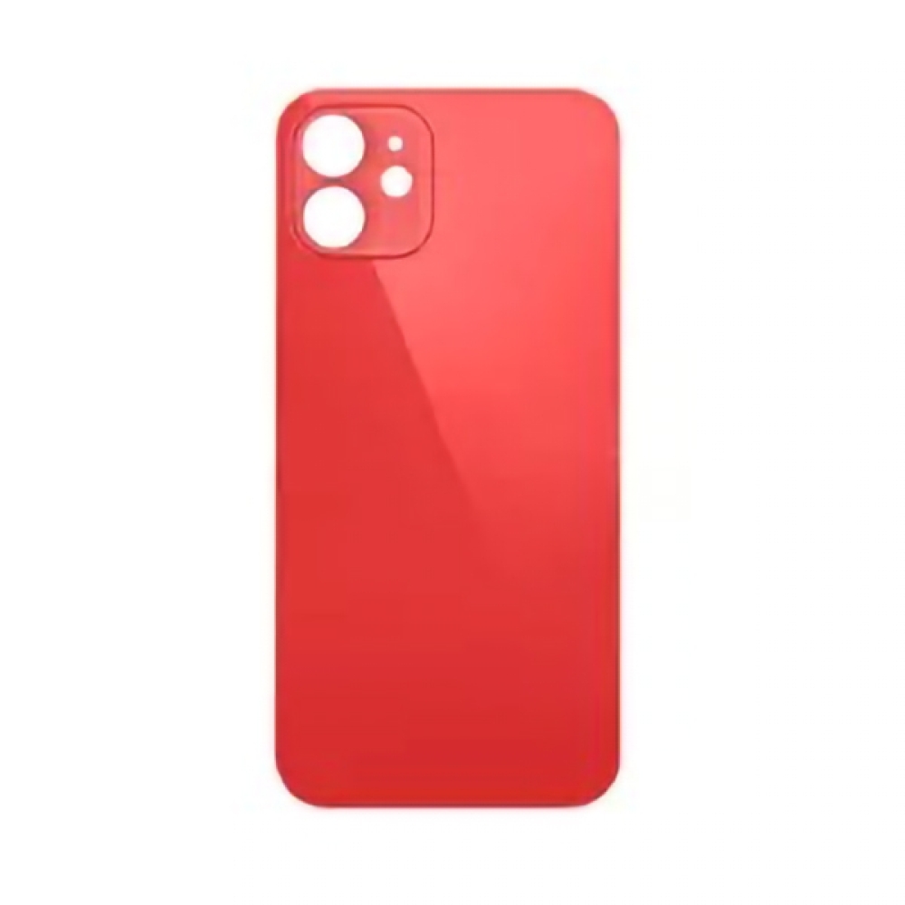 Vitre Arrière Cache Batterie Rouge Pour Apple iPhone 12 Mini