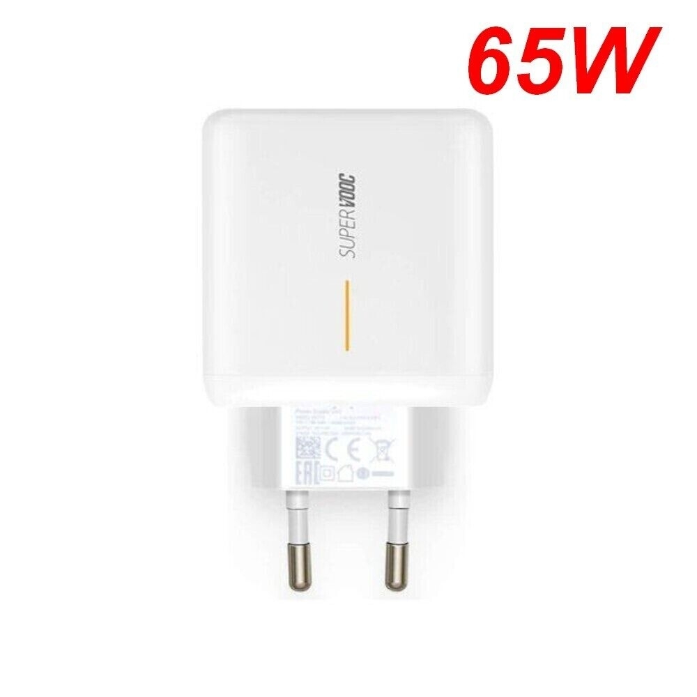 Chargeur VCA7JAY 65W Fast Charge 6.5A VOOC 2.0 USB Pour OPPo Find