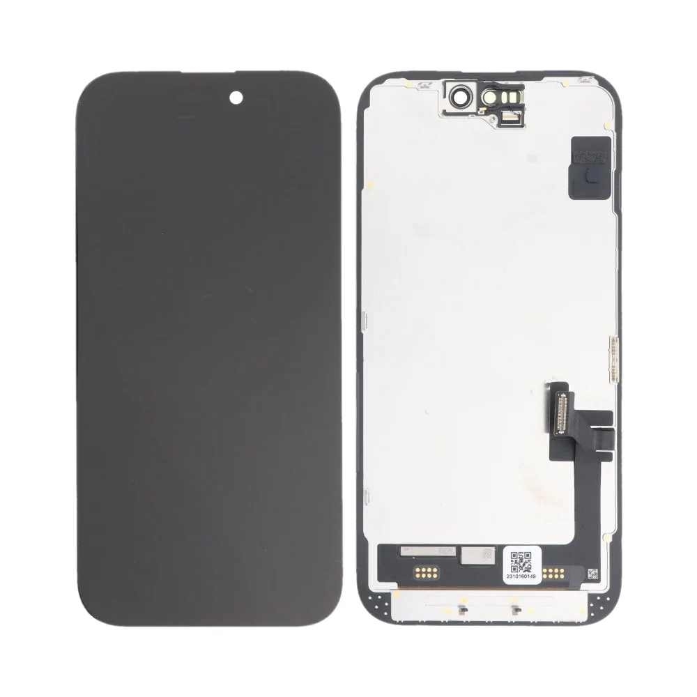 Original Ecran LCD et Vitre Tactile REFURB Noir pour Apple iPhone 15 Pro