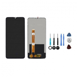 Oppo Ecran LCD & Vitre tactile Noir sans châssis Pour